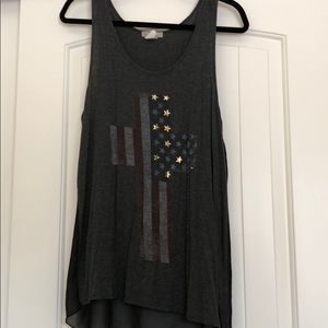American cross tank top